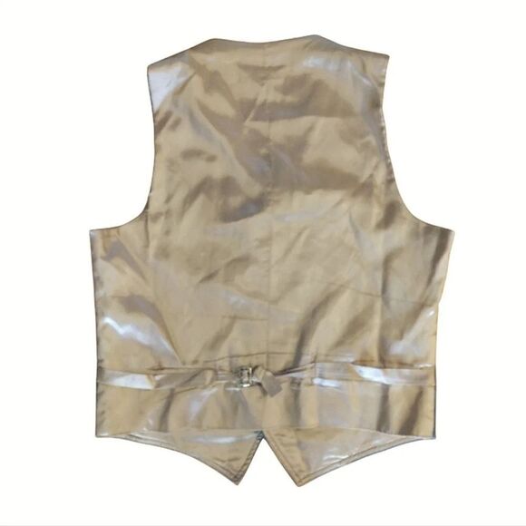 Levi's 70s Wildfire Sportswear Blue Corduroy Button Up Vest *Fits like S/ M - Picture 12 of 16